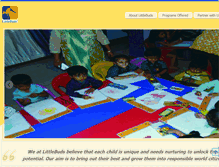 Tablet Screenshot of littlebudspreschool.com